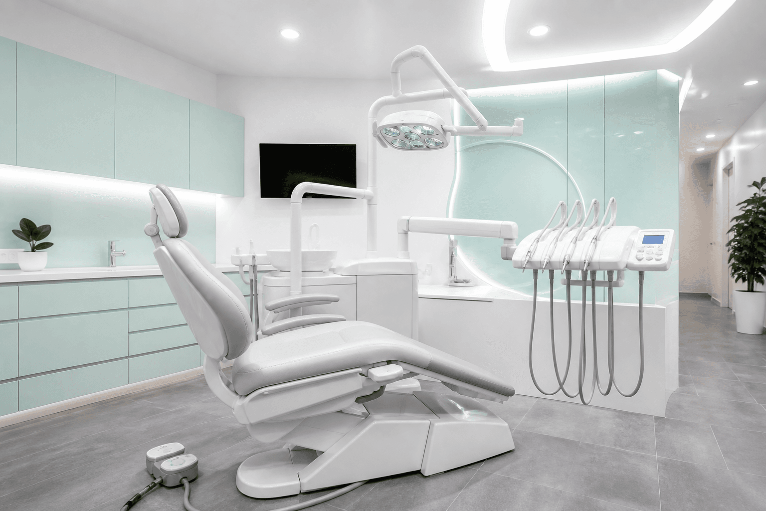 Modern Apex Dent clinic interior